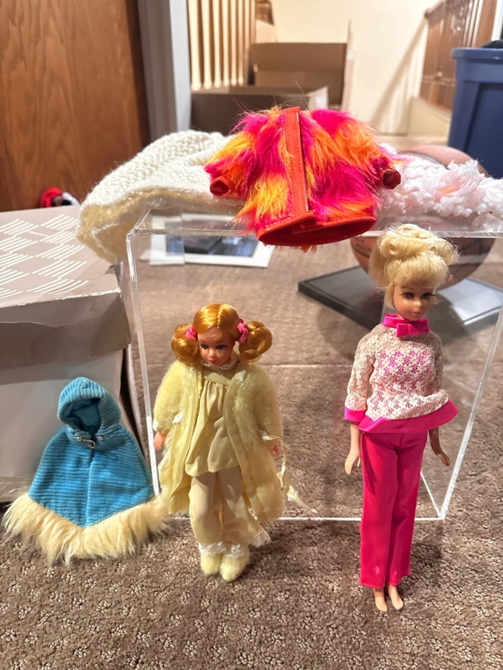 Mattel Doll Outfit Set with Hot Pink, Yellow & Teal Pieces